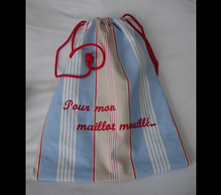 Bag sport/swimming - maillots mouillés - 250px
